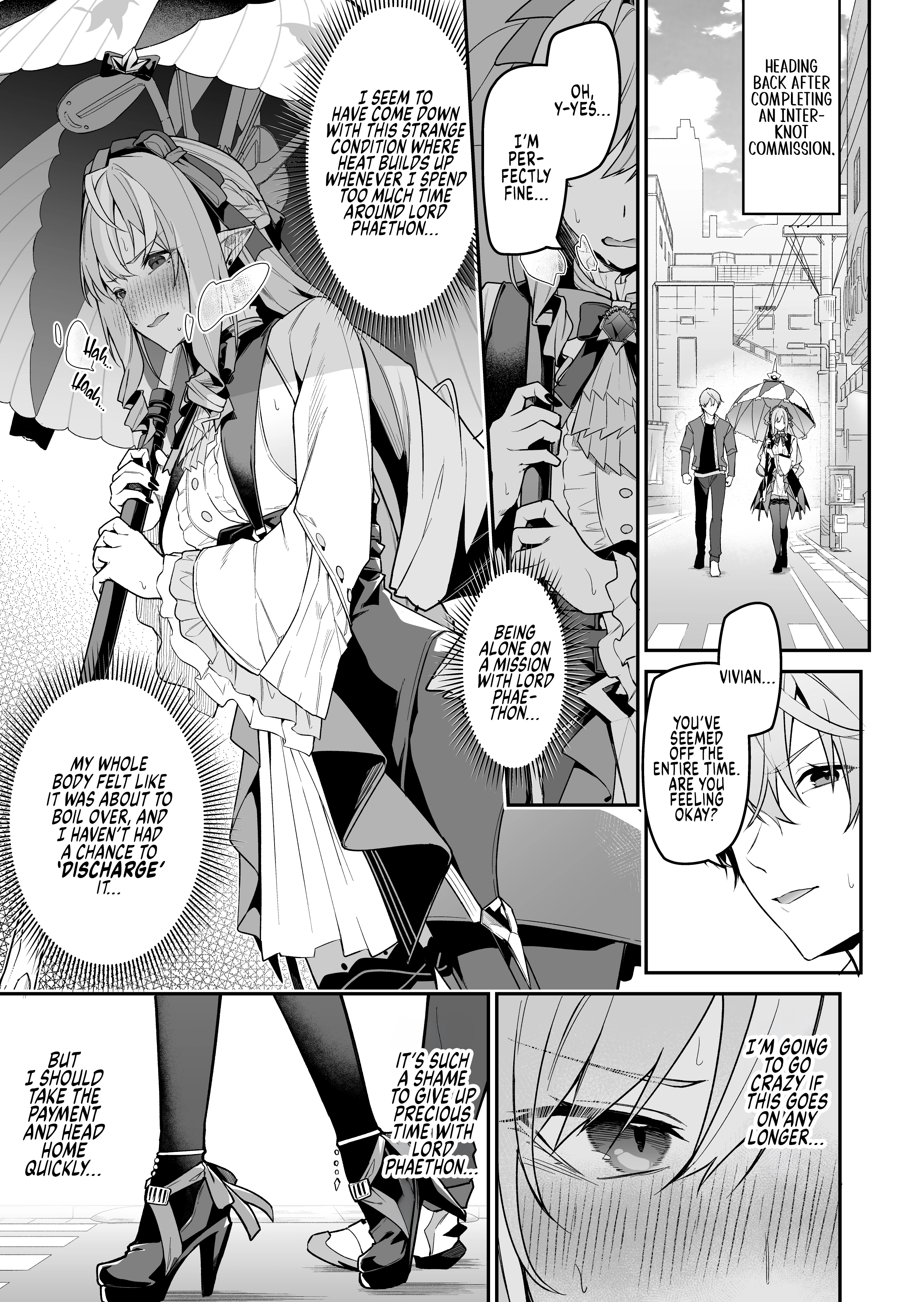 Hentai Manga Comic-Desire overflows, blossoming in a reckless frenzy-Read-2